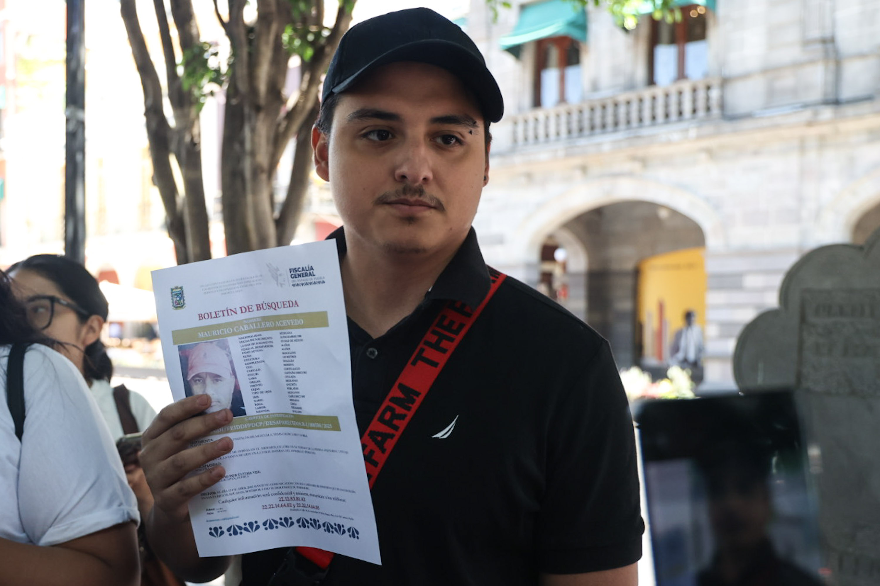 Mauricio solicita ayuda para localizar a su padre Mauricio Caballero Acevedo
