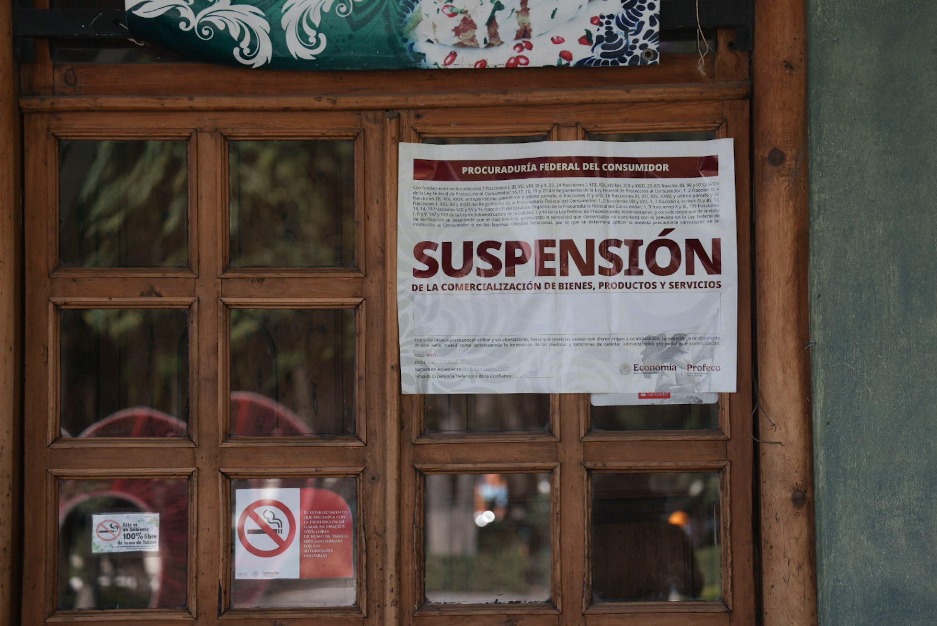 VIDEO Coloca Profeco sellos de clausura a restaurantes en San Pedro Cholula