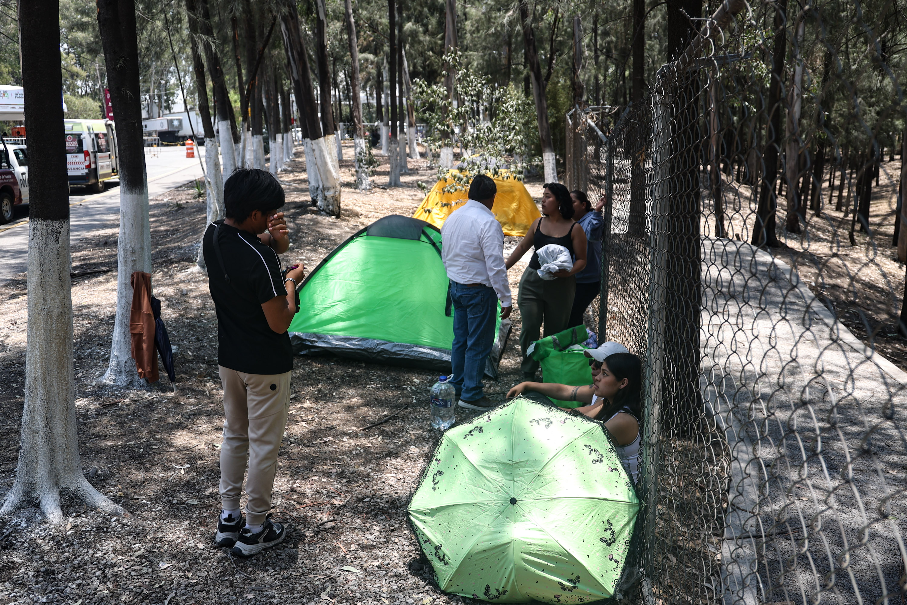 ¡Los fans de Scorpions ya se encuentran acampando en la Feria!