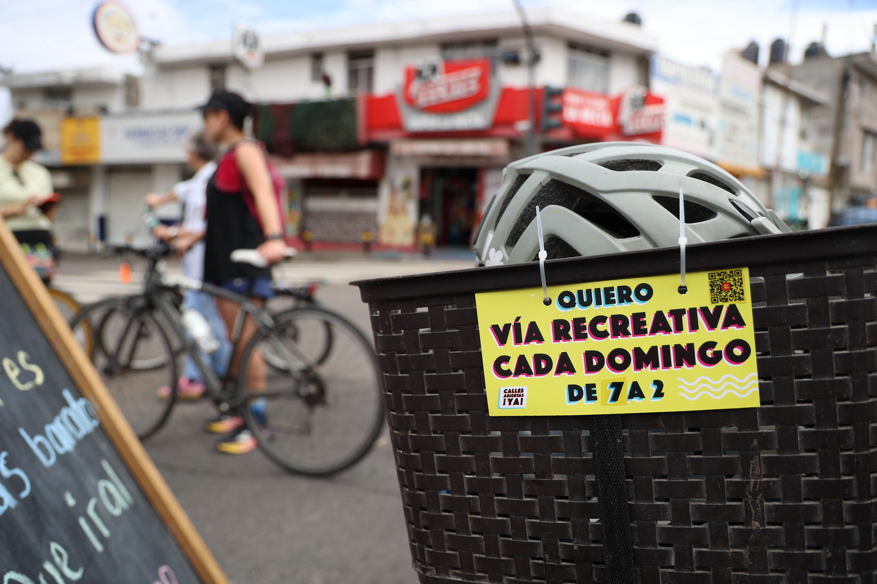 Ciclistas quieren Vía Recreativa Metropolitana cada domingo