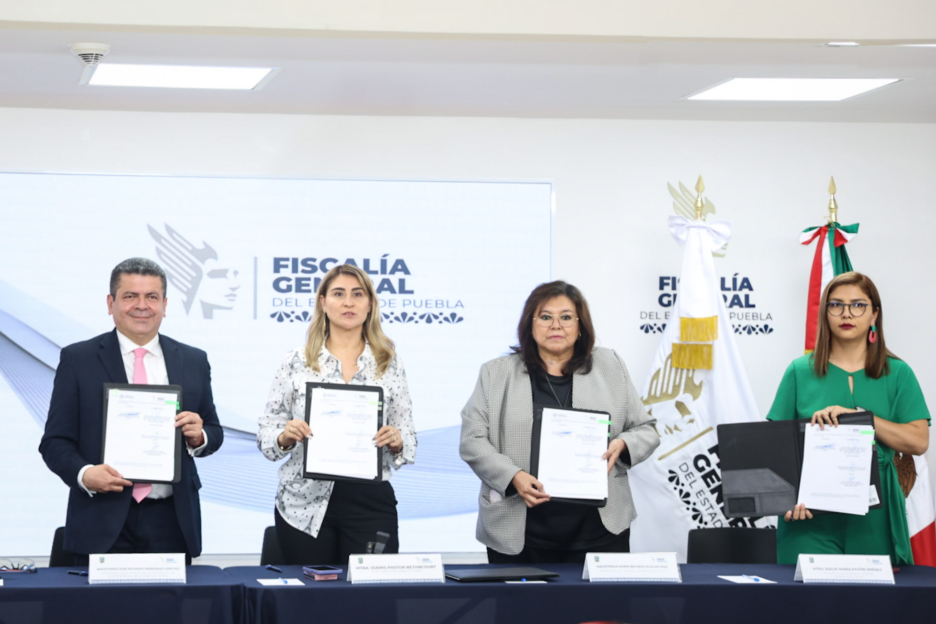 VIDEO Signan convenio la FGE, Judicatura del Poder Judicial y TSJ