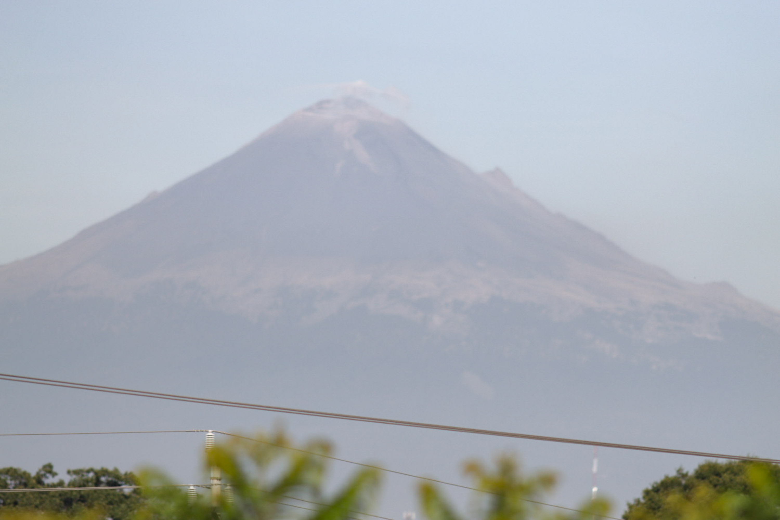 VIDEO Cielo despejado en torno al Volcán Popocatépetl