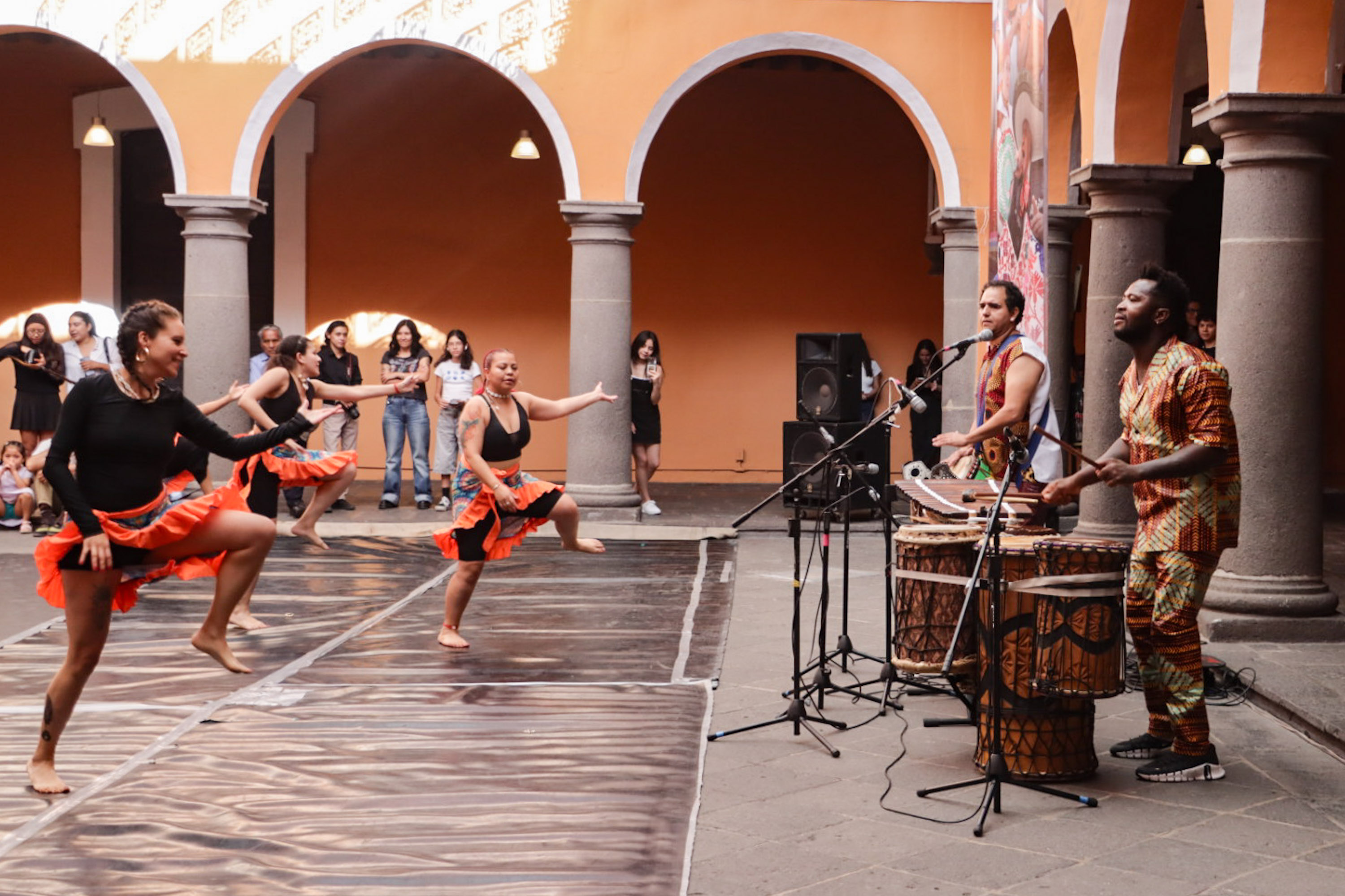 VIDEO Se presentó el grupo representativo de Danza Africana Estilo Guinea