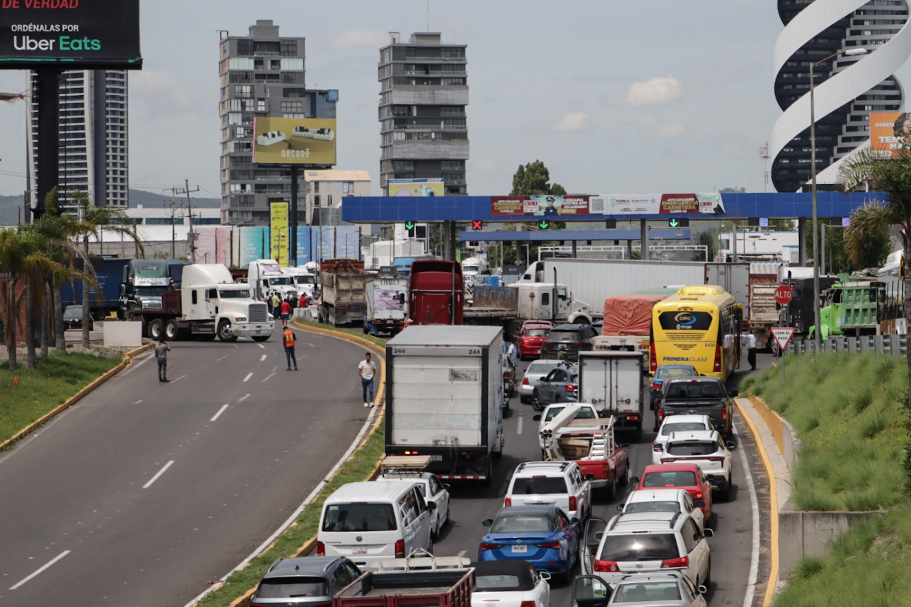 AMOTAC ofrece disculpas a ciudadanos por el caos vial provocado