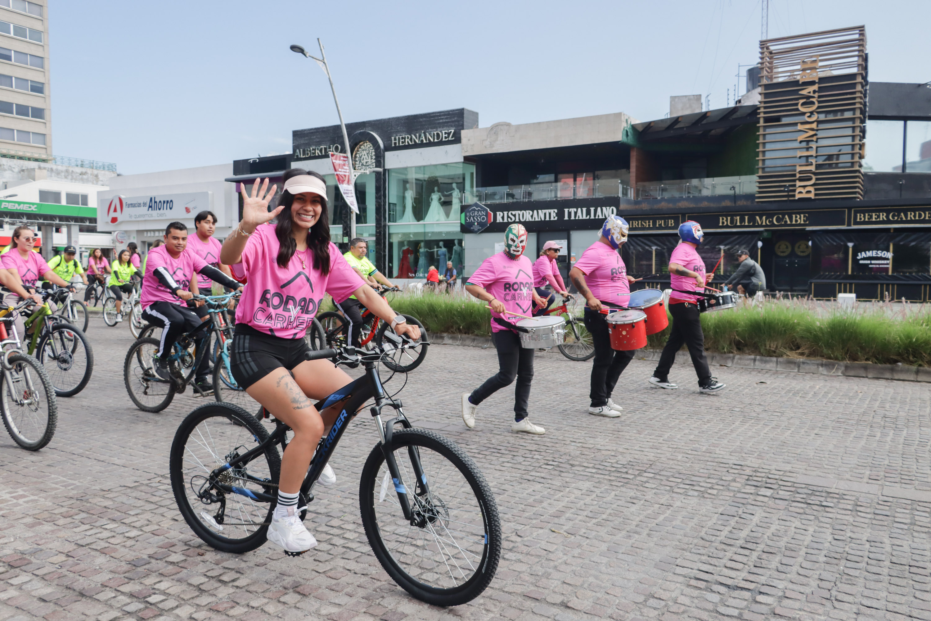 Realizan en Puebla Rodada y Carrera por la Paz y contra las Adicciones