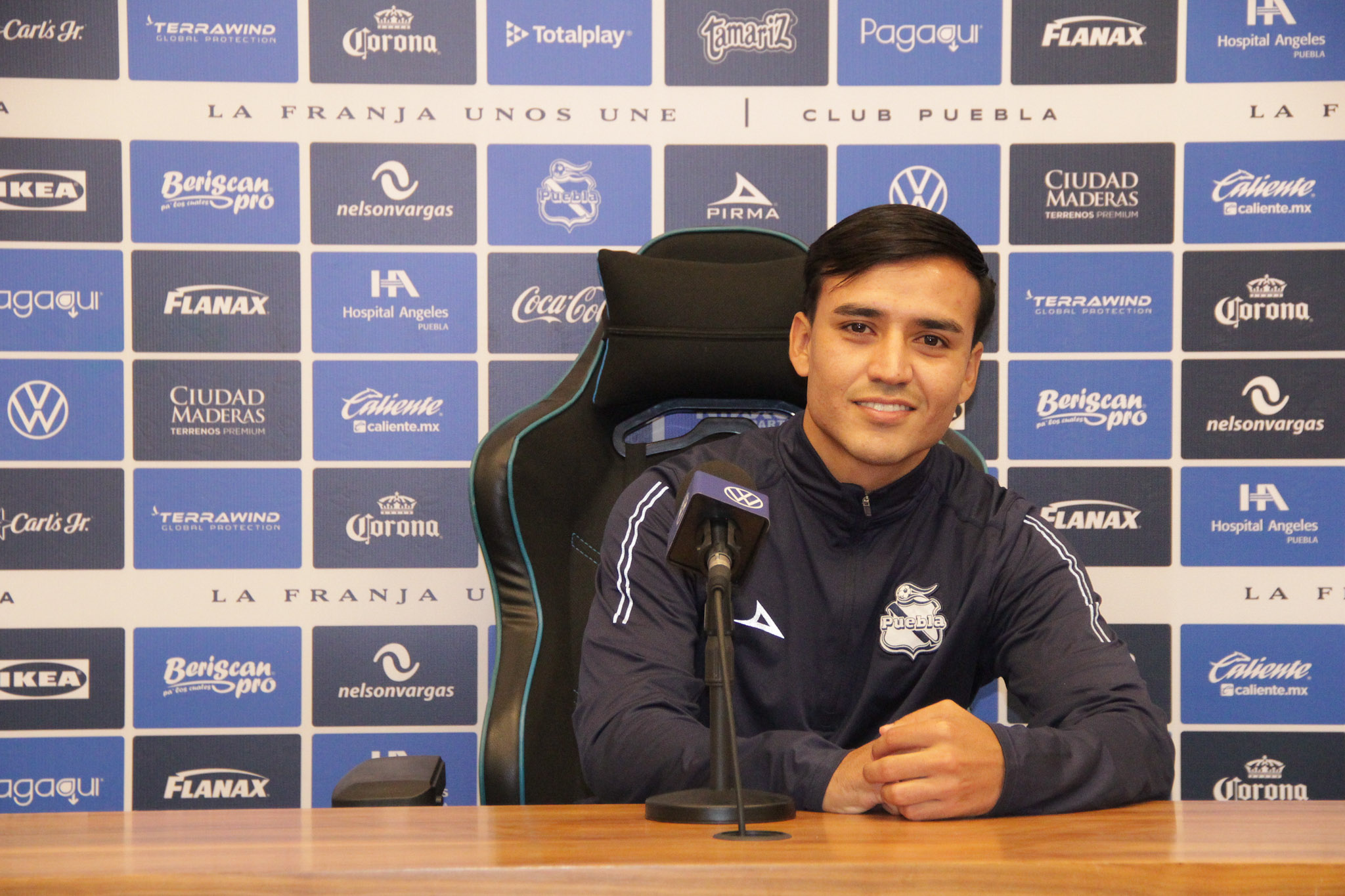 VIDEO Fernando Monarrez, jugador del Puebla, quiere dejar atrás goleada ante Tigres