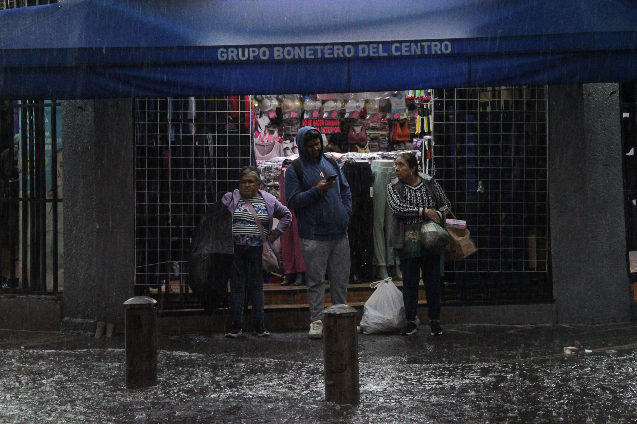 Este miércoles hubo lluvia, granizo y viento en Puebla y Zona Metropolitana