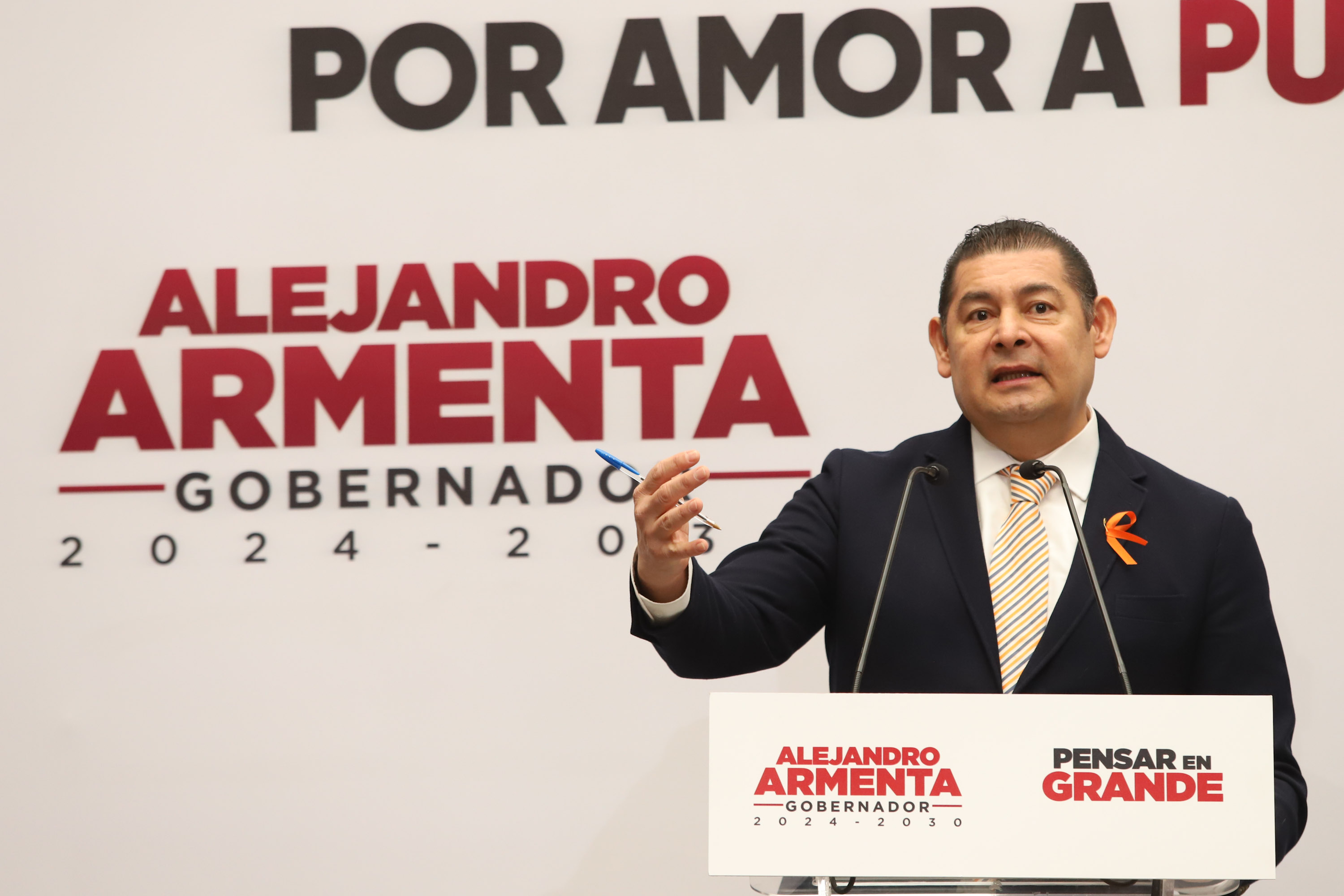 Alejandro Armenta creará la Clínica de Salud Mental en Puebla