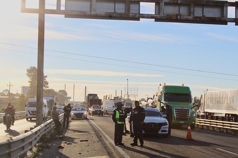 Ojo: filas de hasta 9 km para salir de Puebla a Oaxaca, Veracruz y CDMX