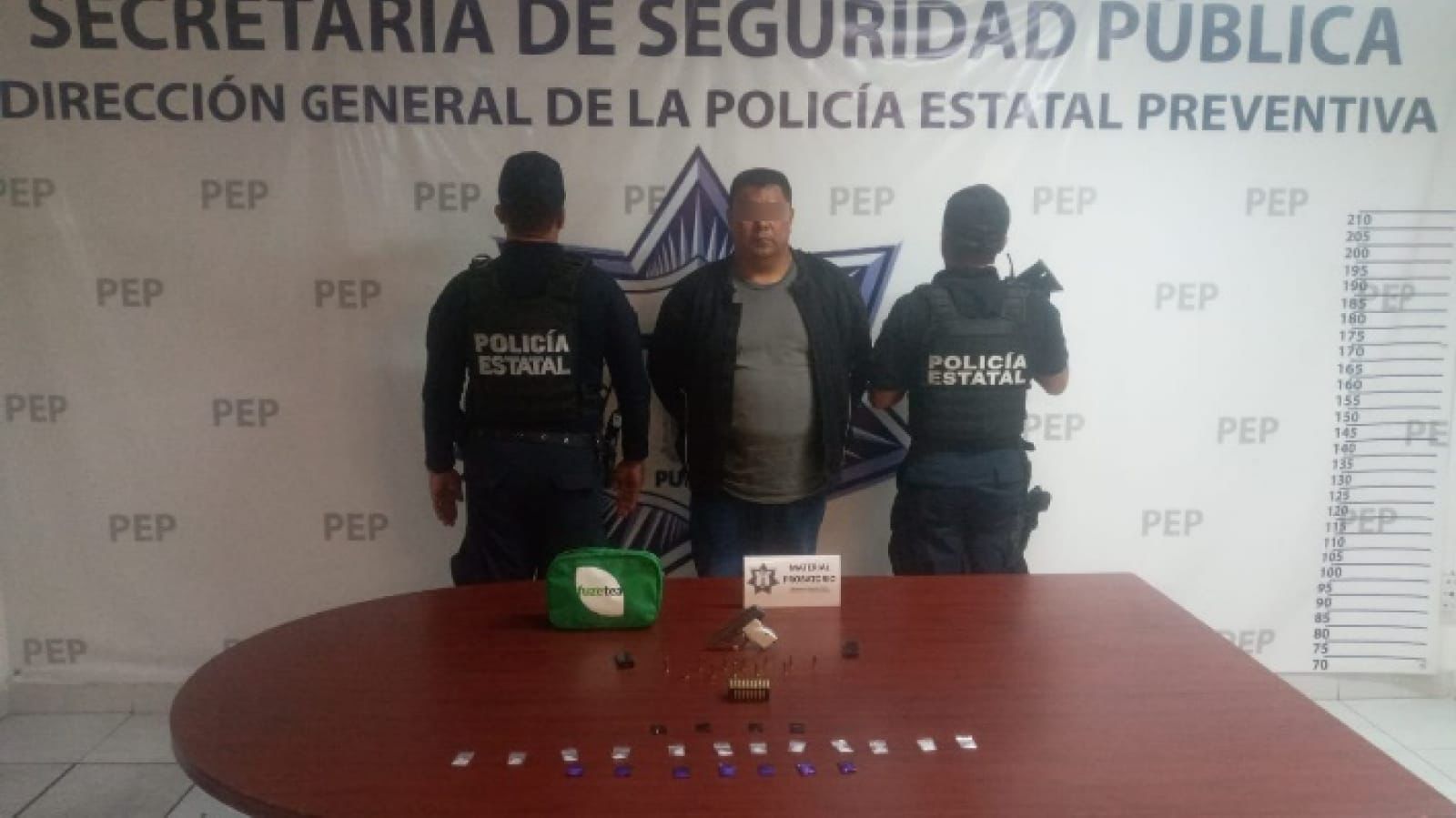 Detiene SSP a dos hombres en portación de arma de fuego