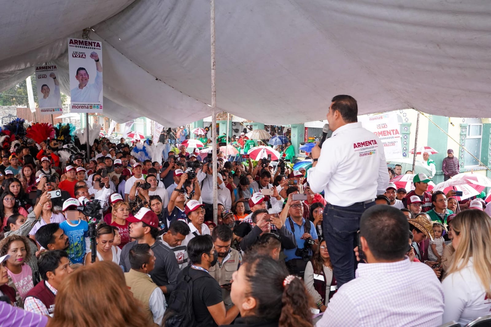 Armenta y Chedraui van por rescate de barrios antiguos de Puebla capital