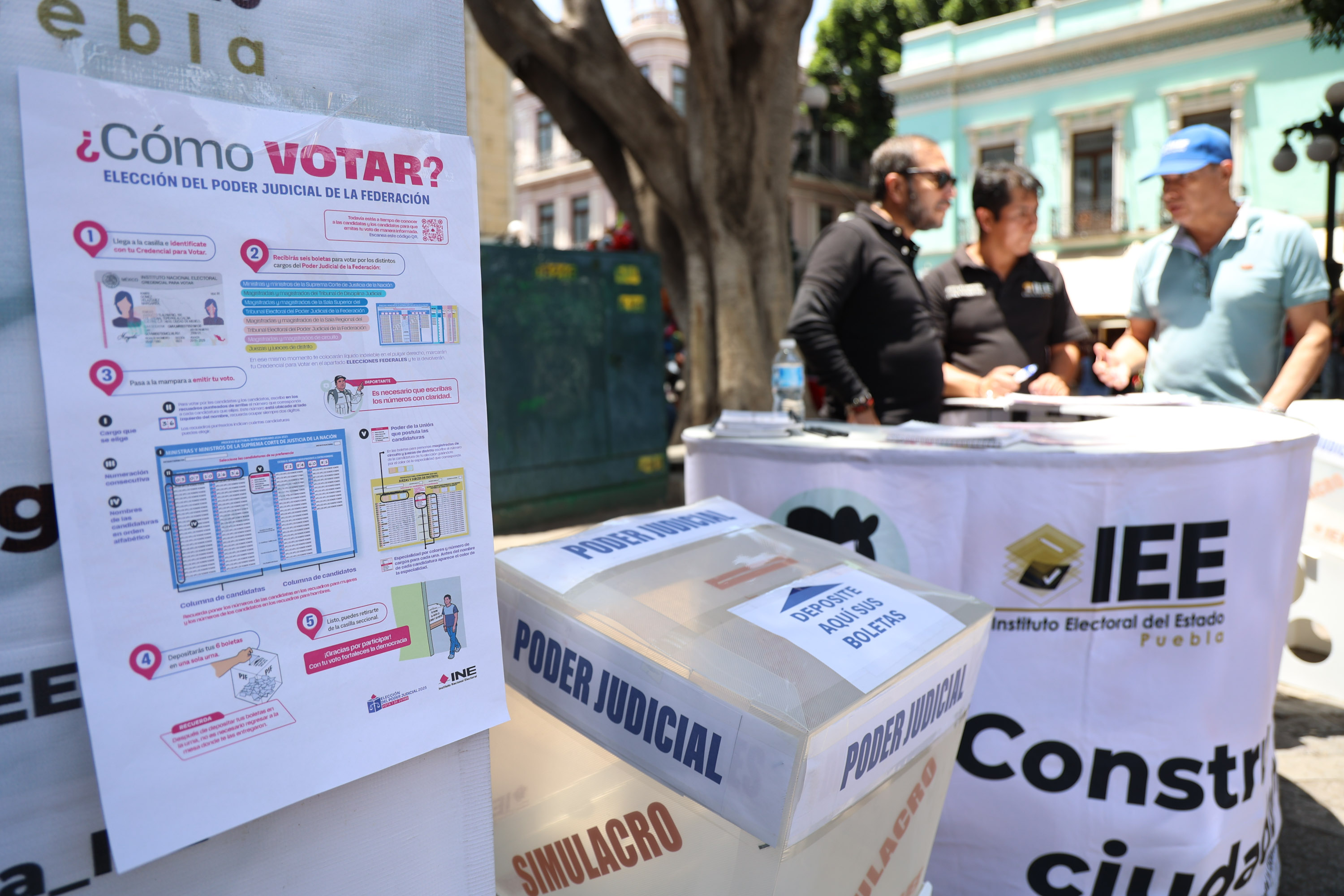 IEE orienta cómo votar en las elecciones del Poder Judicial de la Federación