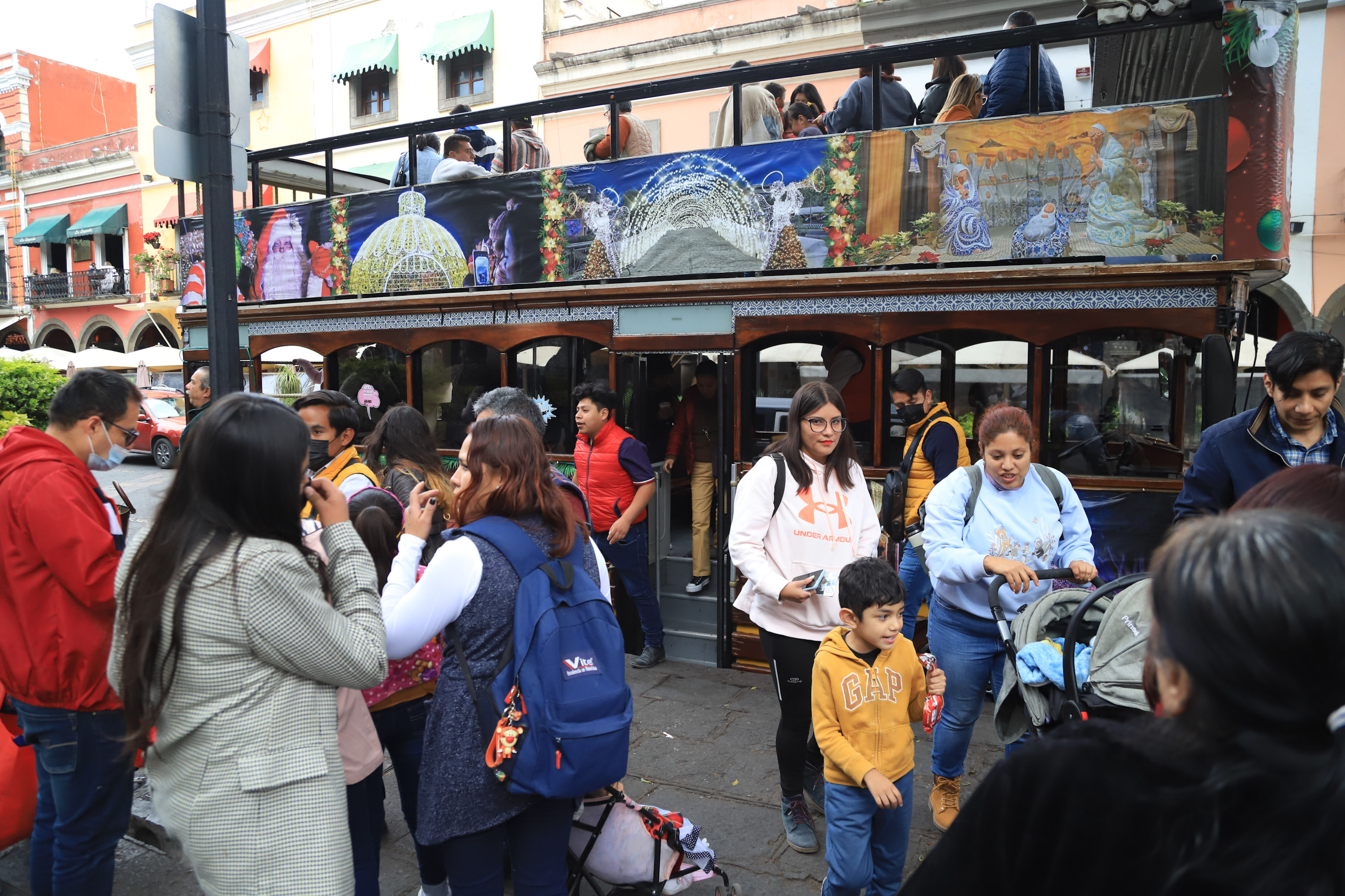 En marcha recorridos gratis en Turibus por el Centro Histórico de Puebla