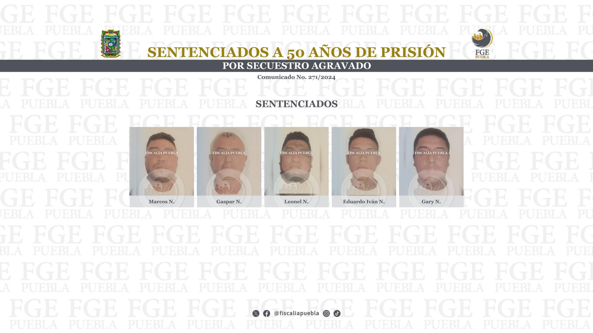 Banda se va 50 años a la cárcel por secuestro en Izúcar