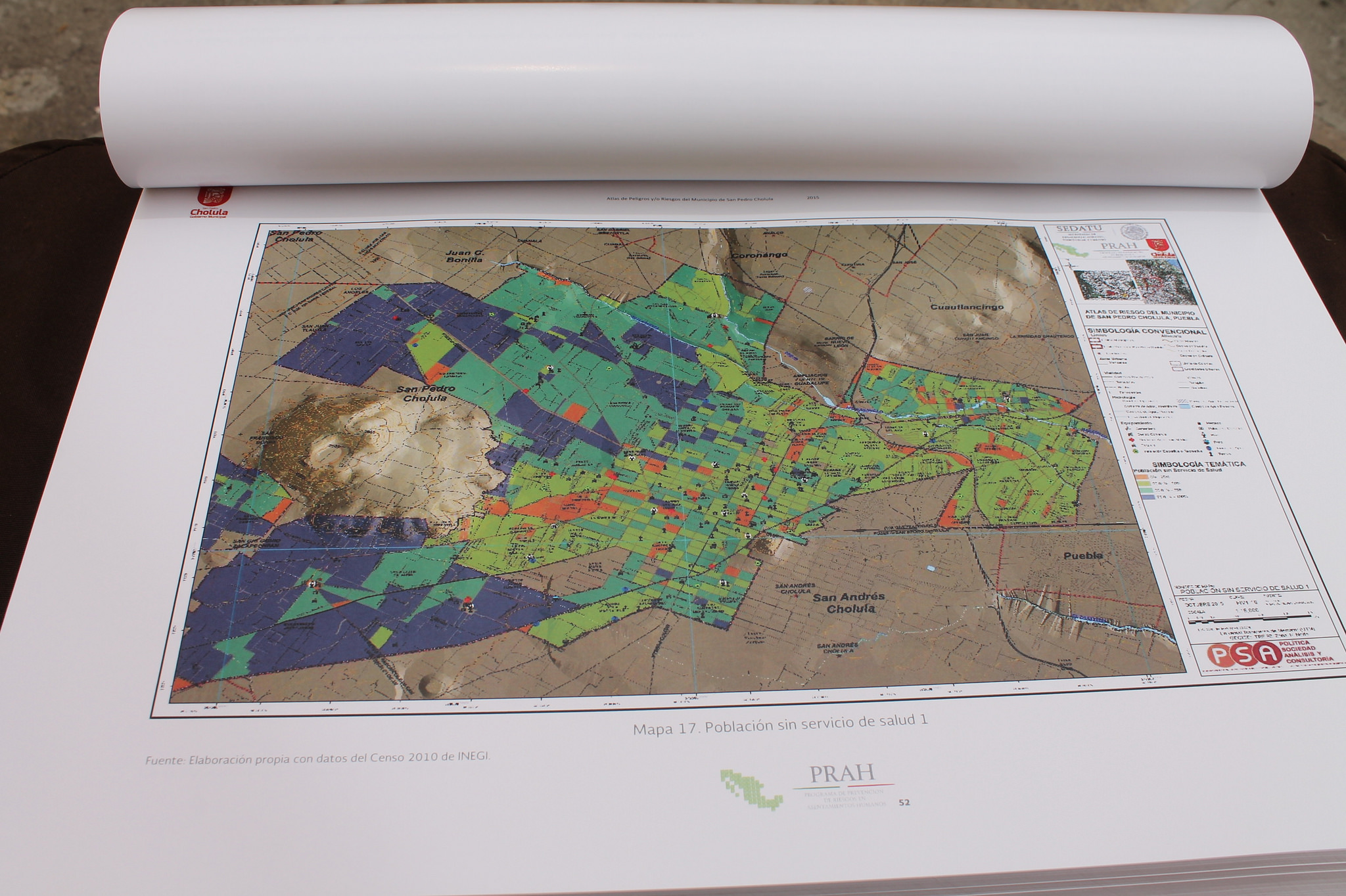 Presentan Atlas de Riesgos de San Pedro Cholula