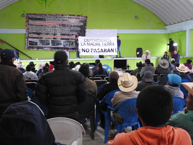 No somos botín electoral, dicen opositores a gasoducto Tuxpan-Tula