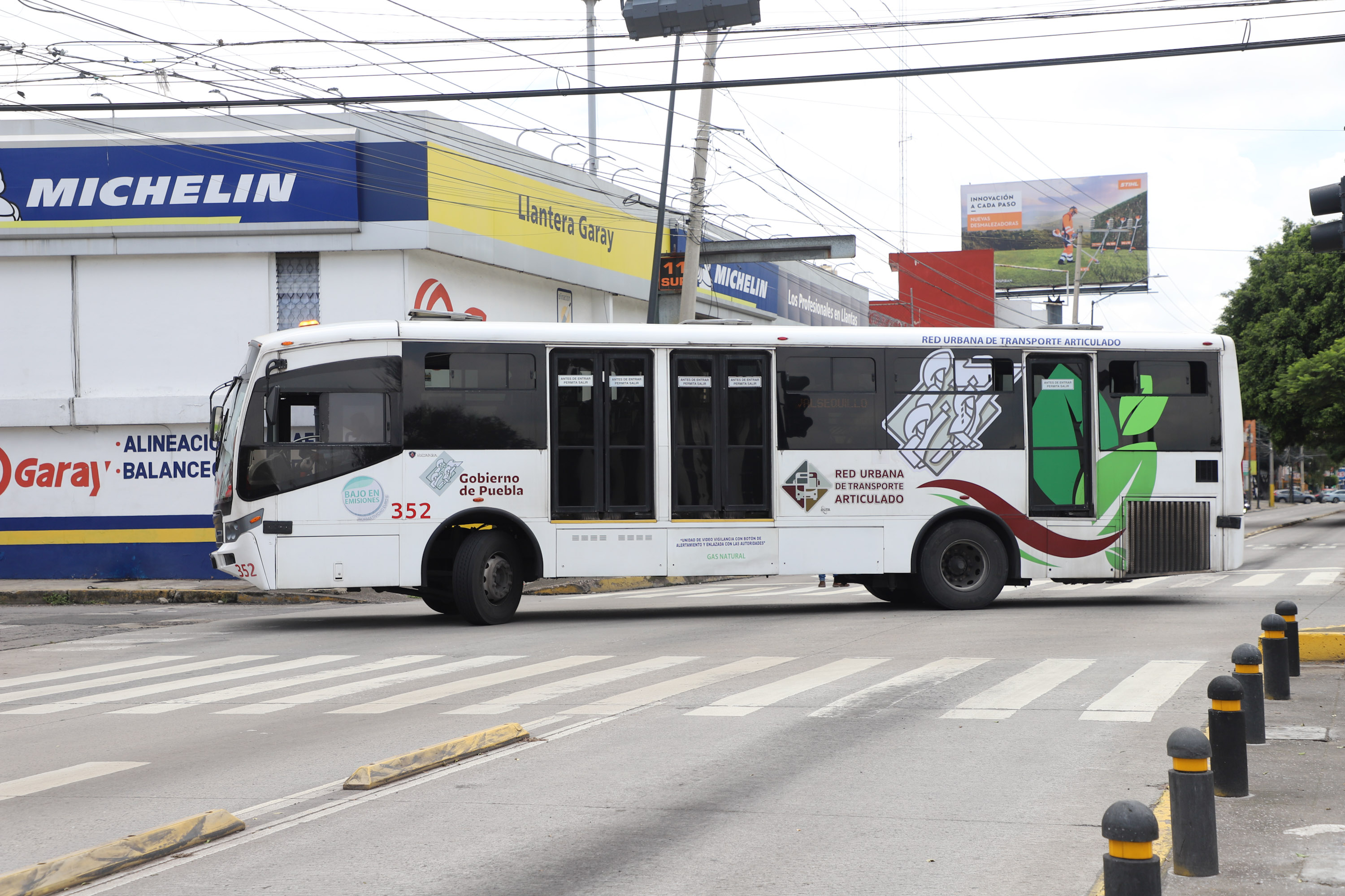 VIDEO Ya aplica modificación de RUTA, en su Línea 3