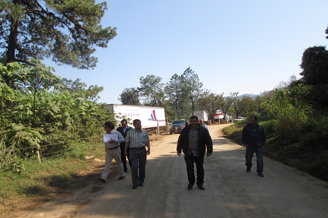 Intervienen Catastro y SGG en conflicto por terreno en Huauchinango