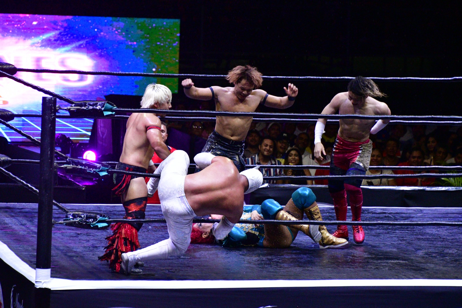 Anuncian función de Lucha libre en la Arena Damián 