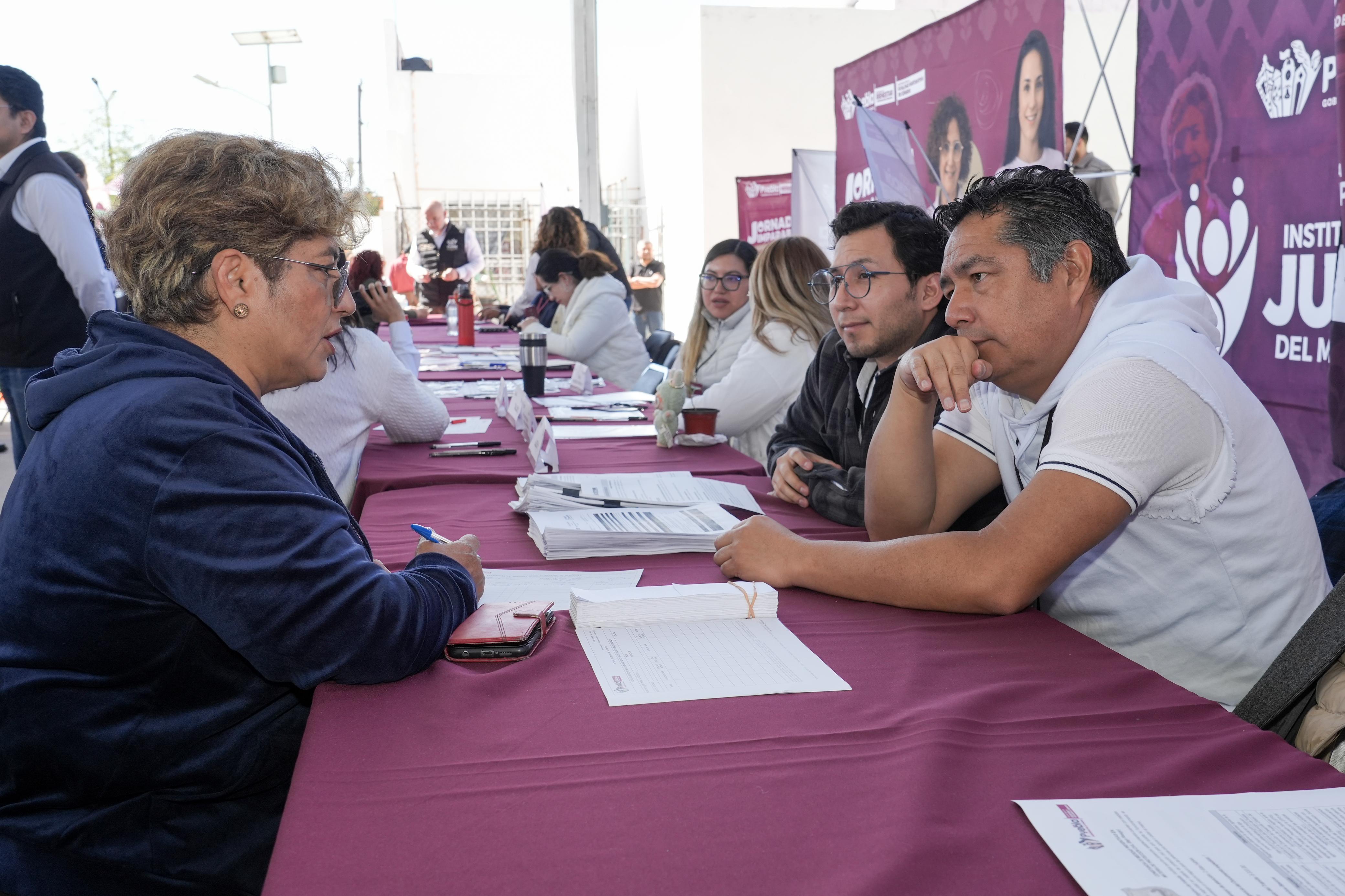 Continúan Jornadas Imparables de Bienestar recorriendo juntas auxiliares