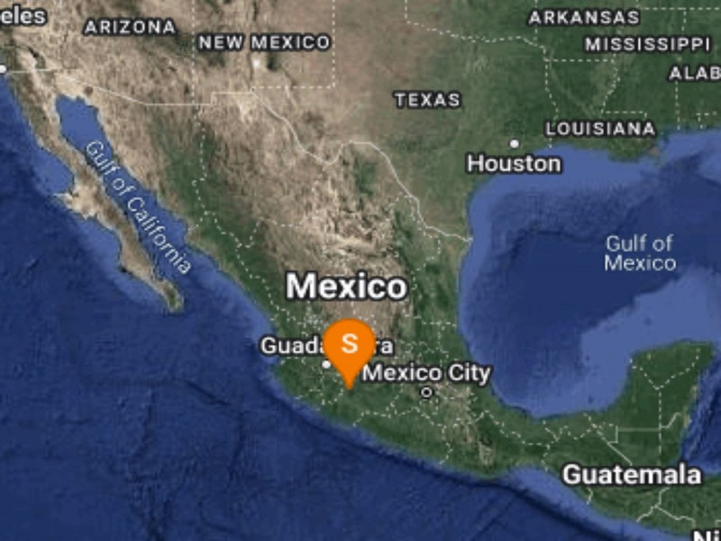 Registran temblor de 4.0 en Peribán, Michoacán