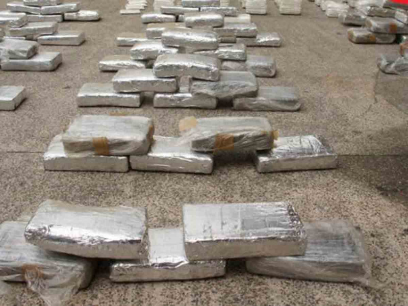 FGR destruye una tonelada con 826 kilos de cocaína en Michoacán