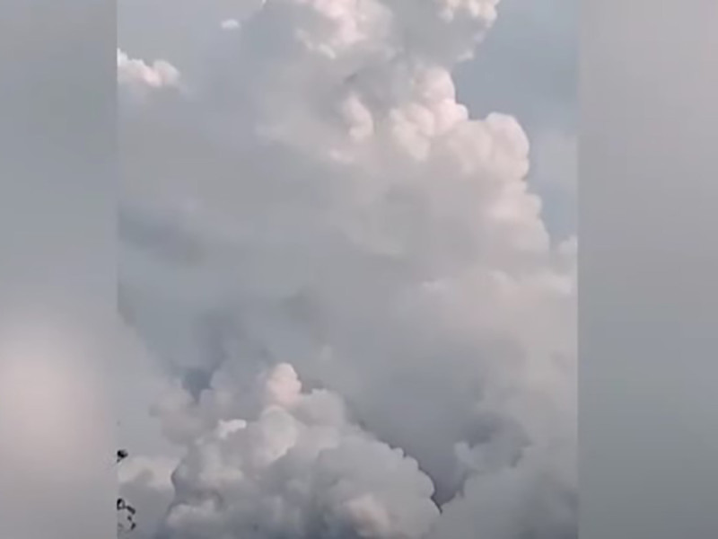 Volcán registra erupción, pero en Costa Rica
