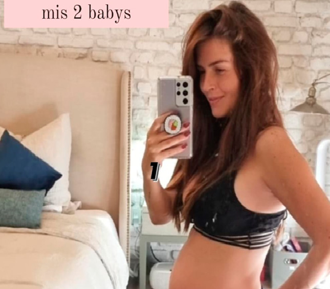 Claudia Álvarez ha compartido una nueva foto mostrando su baby bump
