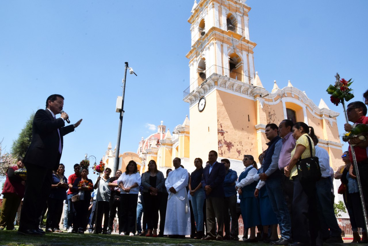 Impulsa gobierno de Cholula reconstrucción de templos