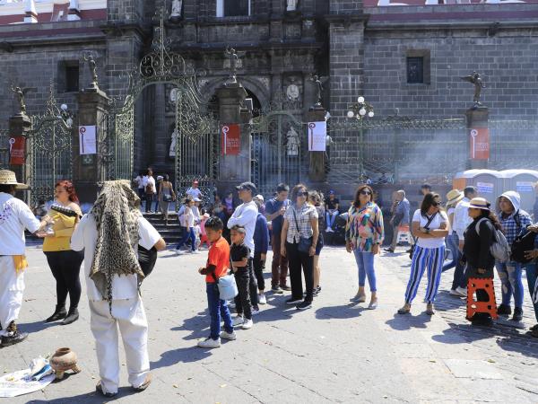 Llegaron a Puebla 3.8 millones de visitantes de enero a marzo