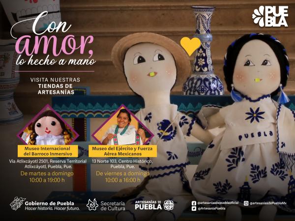 Promueve Cultura compra de artículos artesanales para 14 de febrero