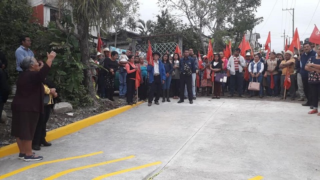 Inaugura Antorcha parque Los Venados en Ayotoxco