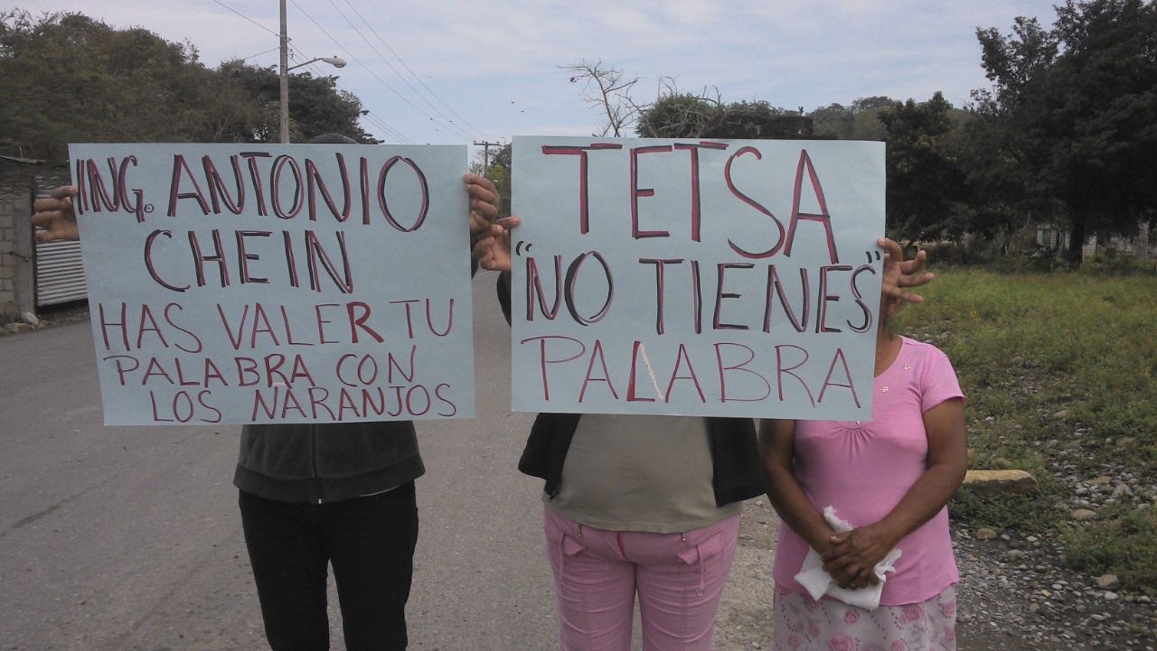 Acusan incumplimiento de TETSA tras dañar río Pantepec