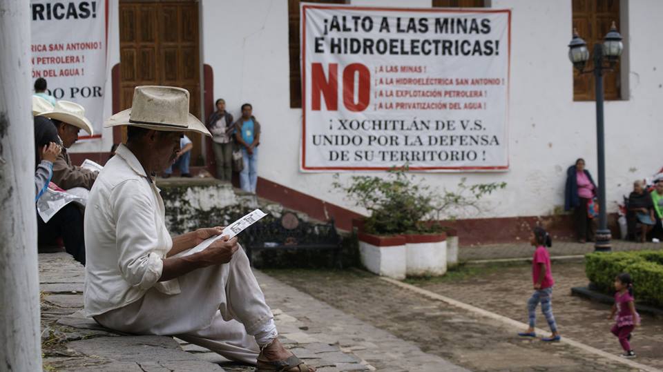 Crean brigada en Xochitlán contra proyecto hidroeléctrico