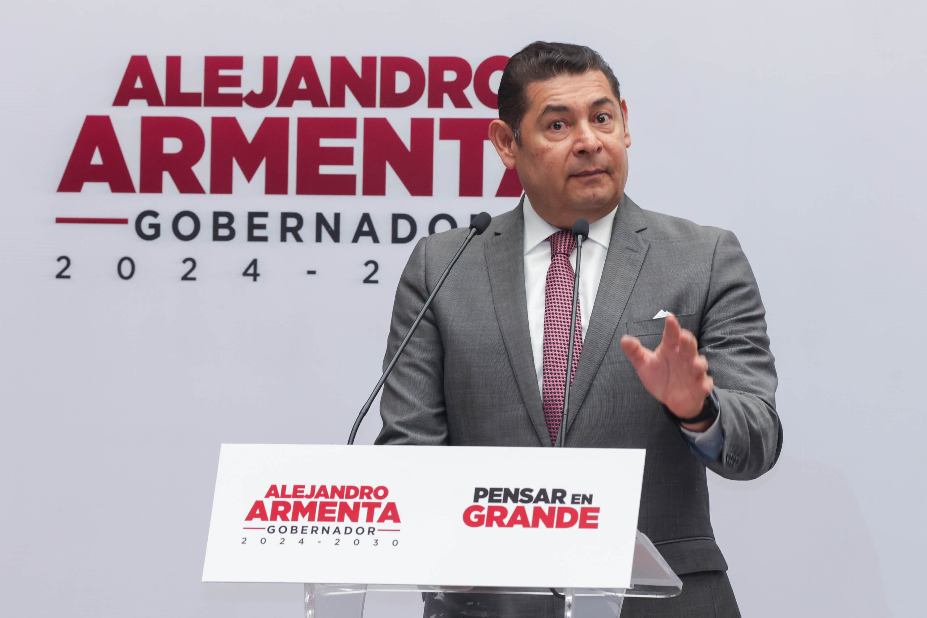 No habrá línea para la renovación de la dirigencia de Morena: Armenta