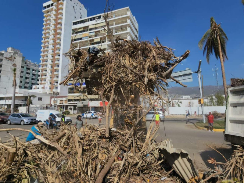 Cofepris mantiene acciones en zonas afectadas en Acapulco por huracán Otis