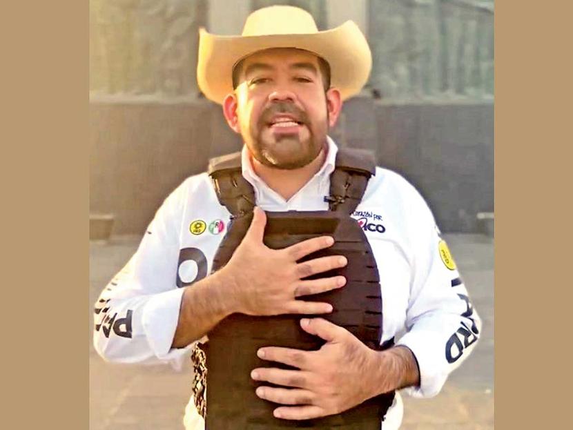 Candidato a diputado usará chaleco anti bales ante inseguridad en Michoacán