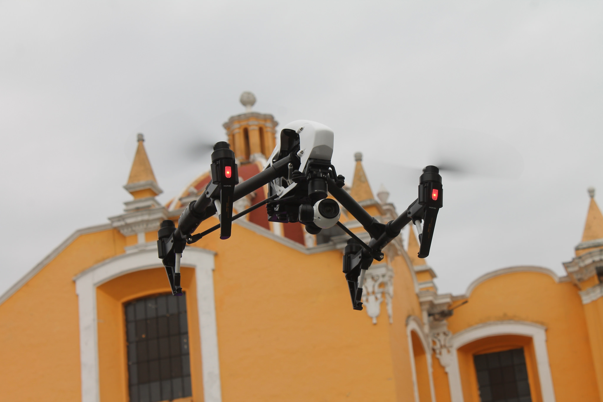Vigilarán con drones el territorio de San Pedro Cholula