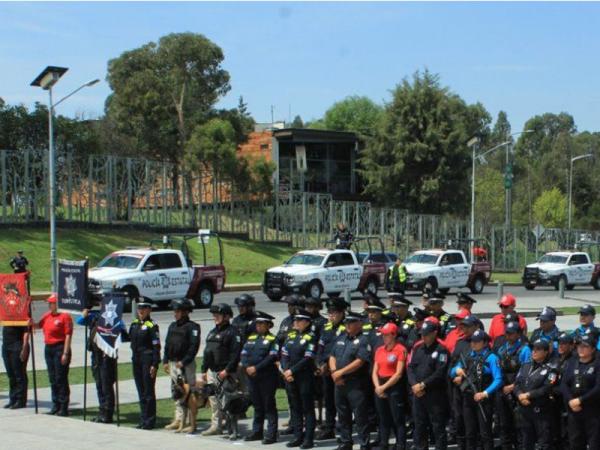 Más de mil 400 policías estatales vigilarán la Feria de Puebla