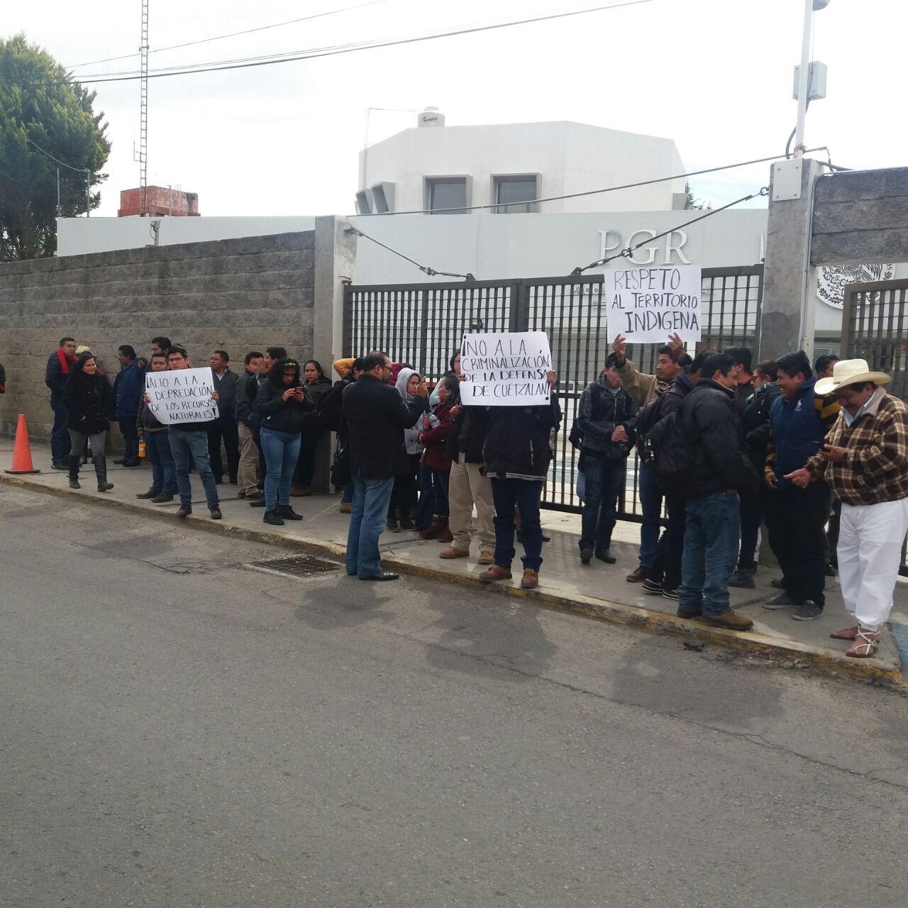 Denuncian ante PGR a opositores a obras de CFE en Cuetzalan