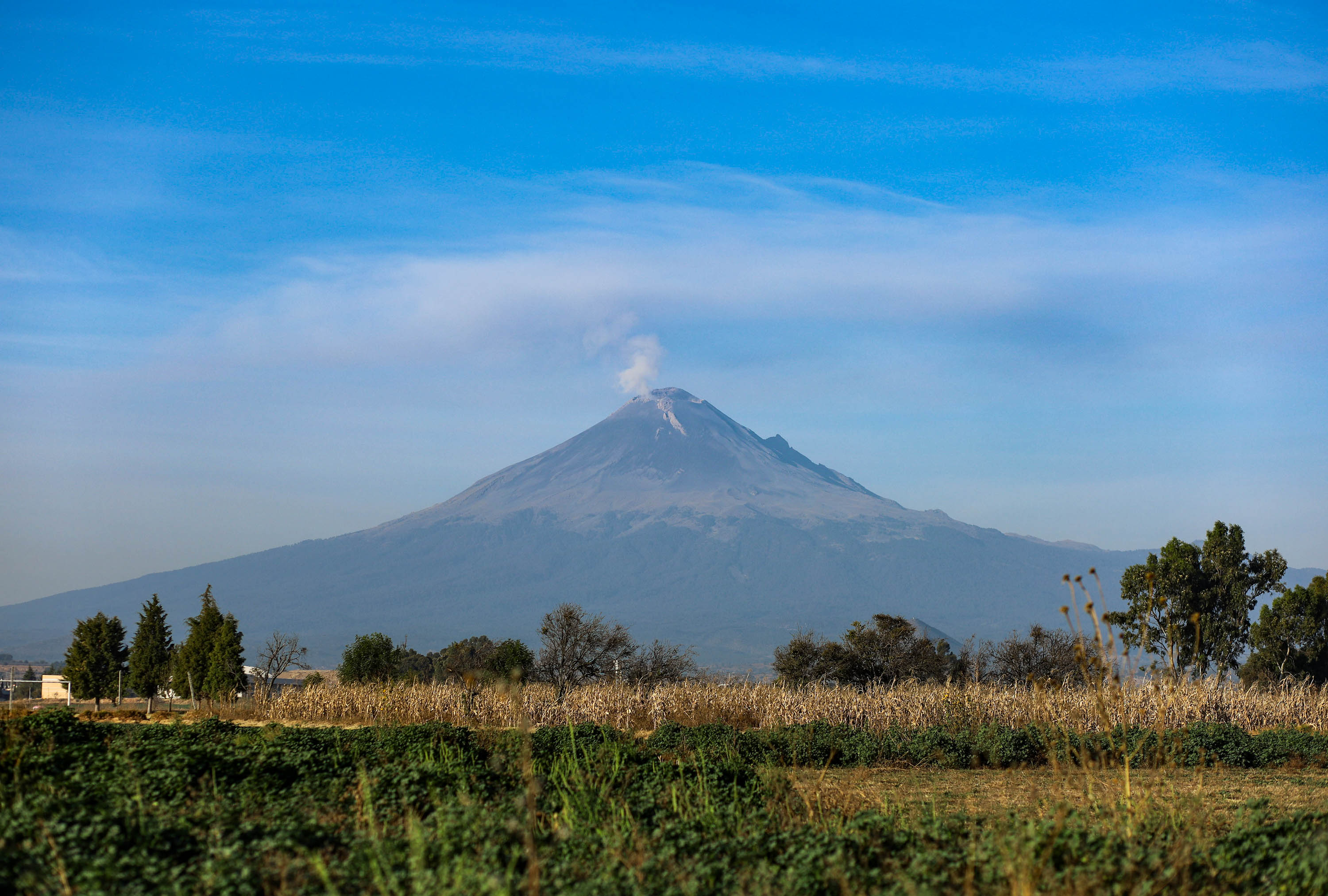 VIDEO Popocatépetl despide este 2024 en total calma