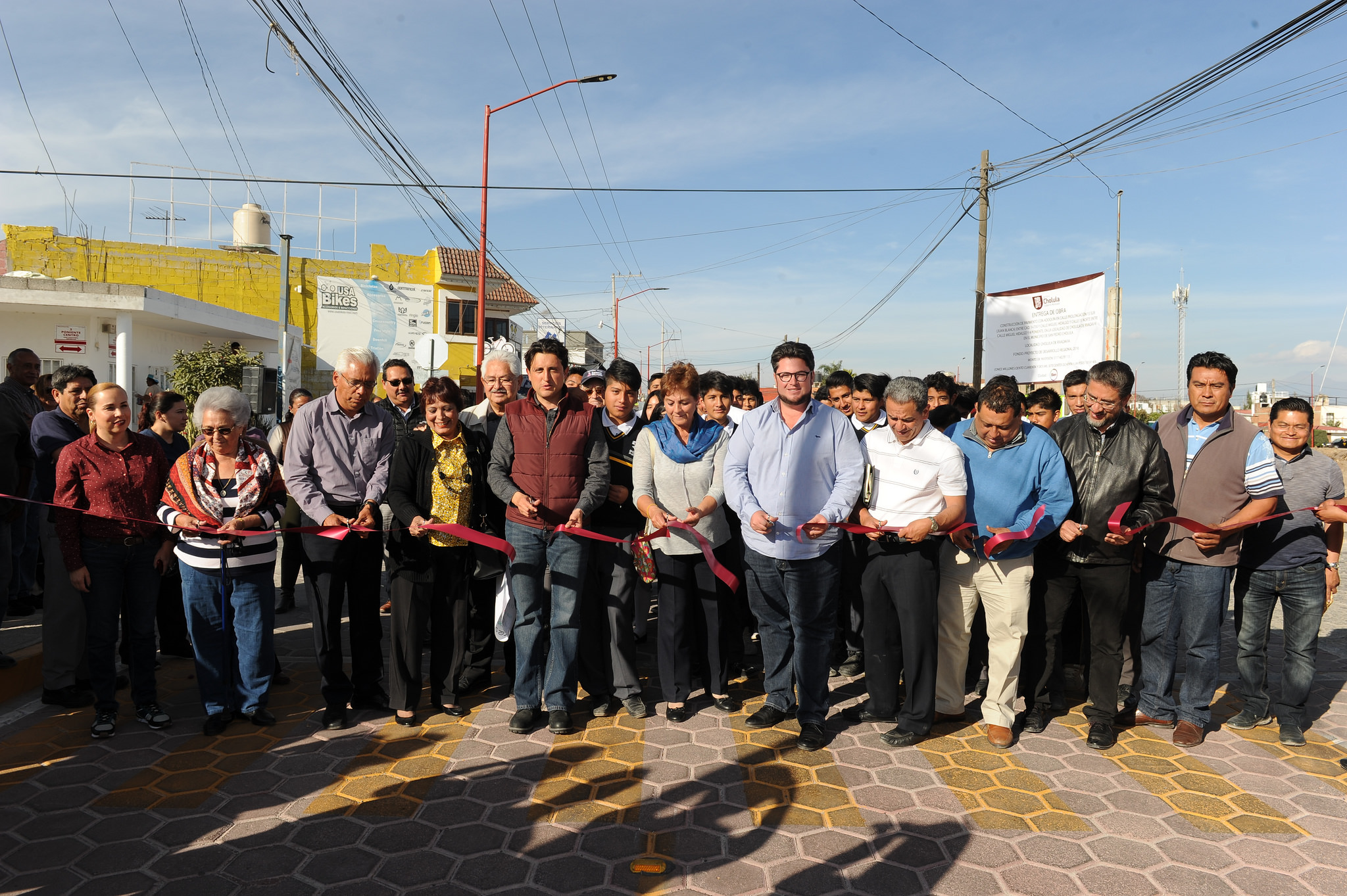 Concluye reconstrucción de la 15 Norte-Sur de San Pedro Cholula