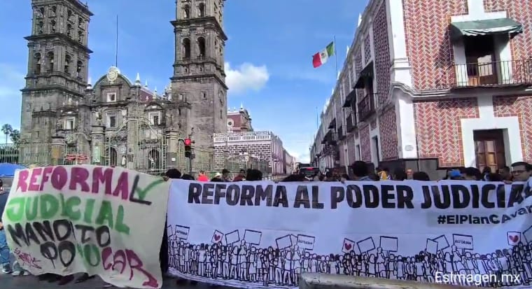 Se manifiestan a favor de la Reforma al Poder Judicial