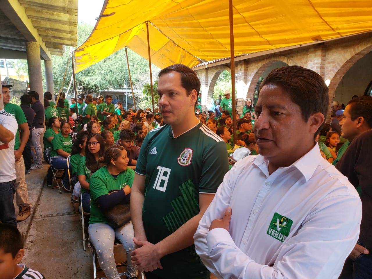 Voto responsable e informado, pide Kuri en Miahuatlán