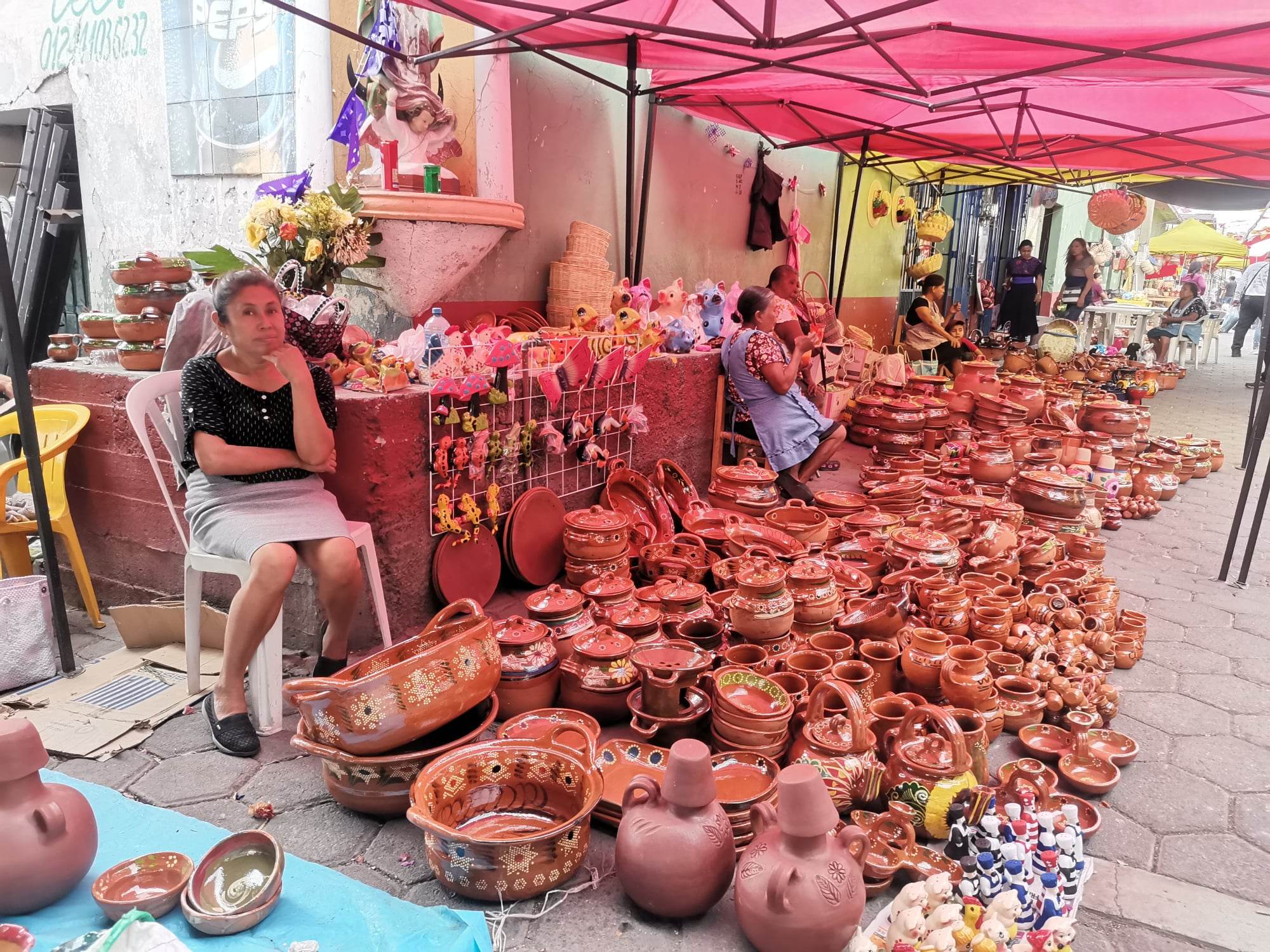 Realizan la primera Feria del Jarro y la Cazuela en Acteopan  