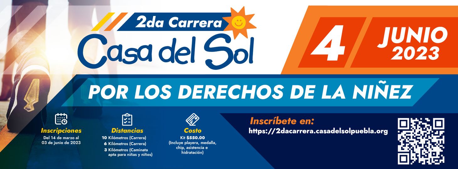 Lista Segunda Carrera de Casa del Sol: Por los Derechos de la Niñez