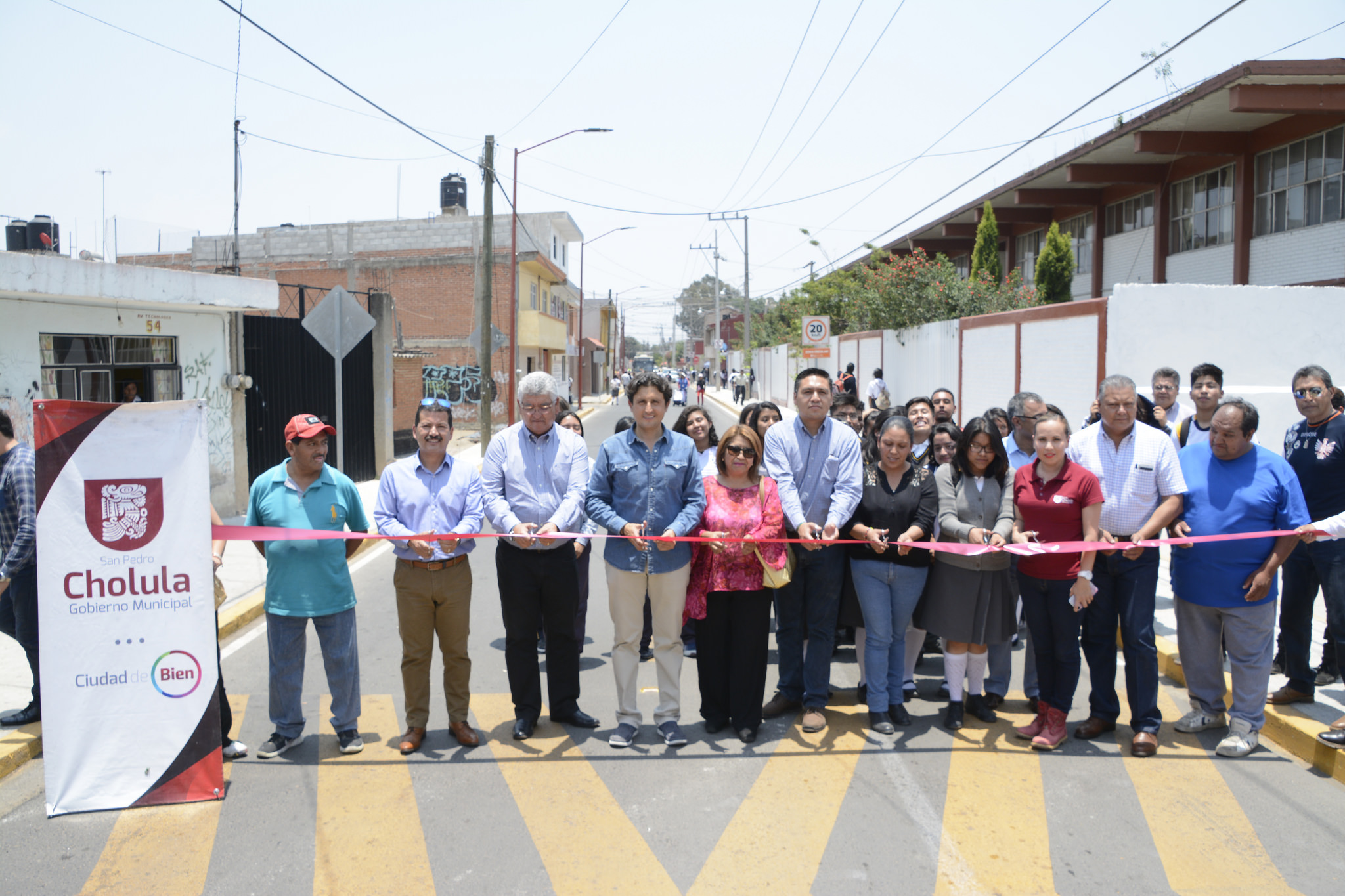 Inauguran pavimentación de Avenida Hidalgo en San Pedro
