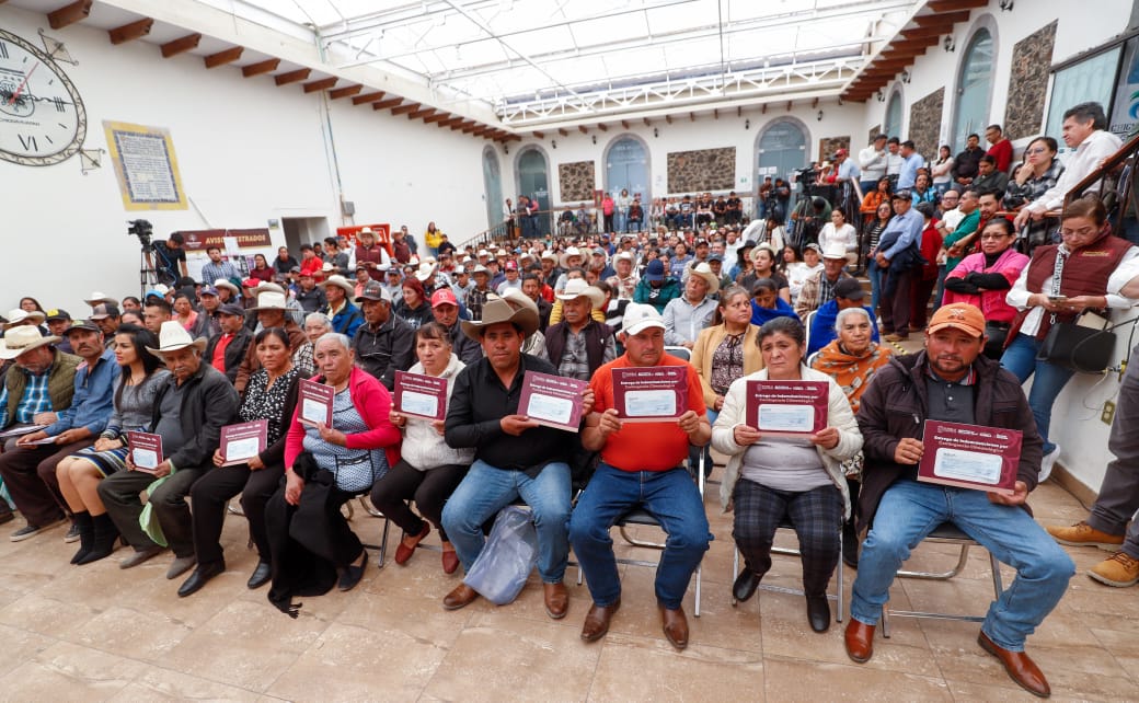 Con sensibilidad y justicia, Gobierno de Puebla apoya a productores afectados por heladas