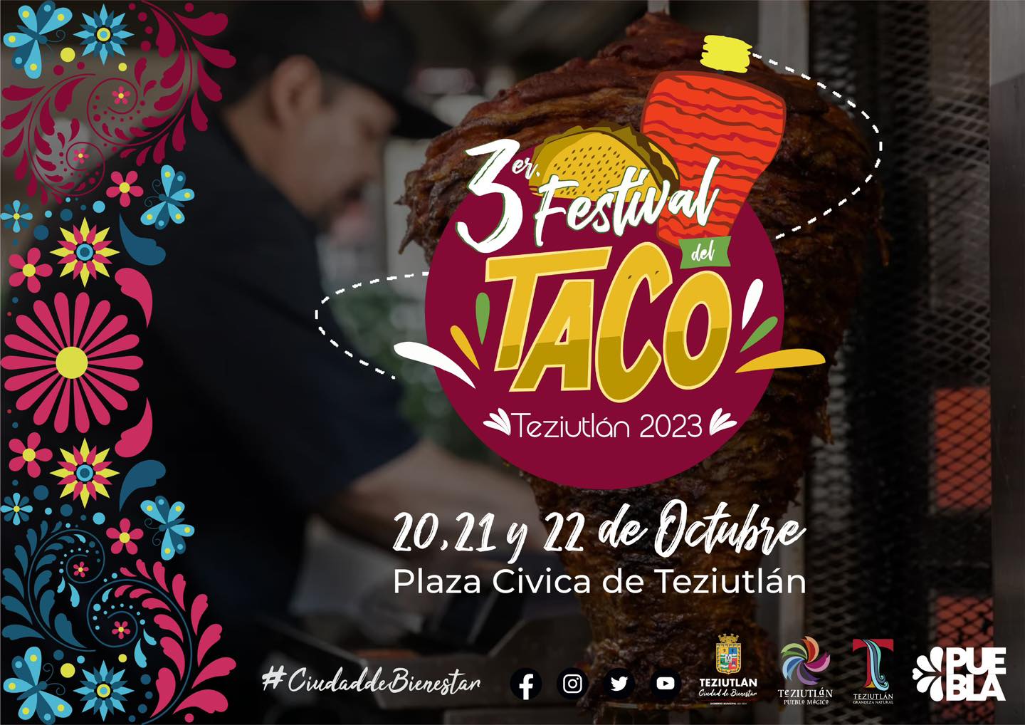 Teziutlán invita  al Tercer Festival del Taco