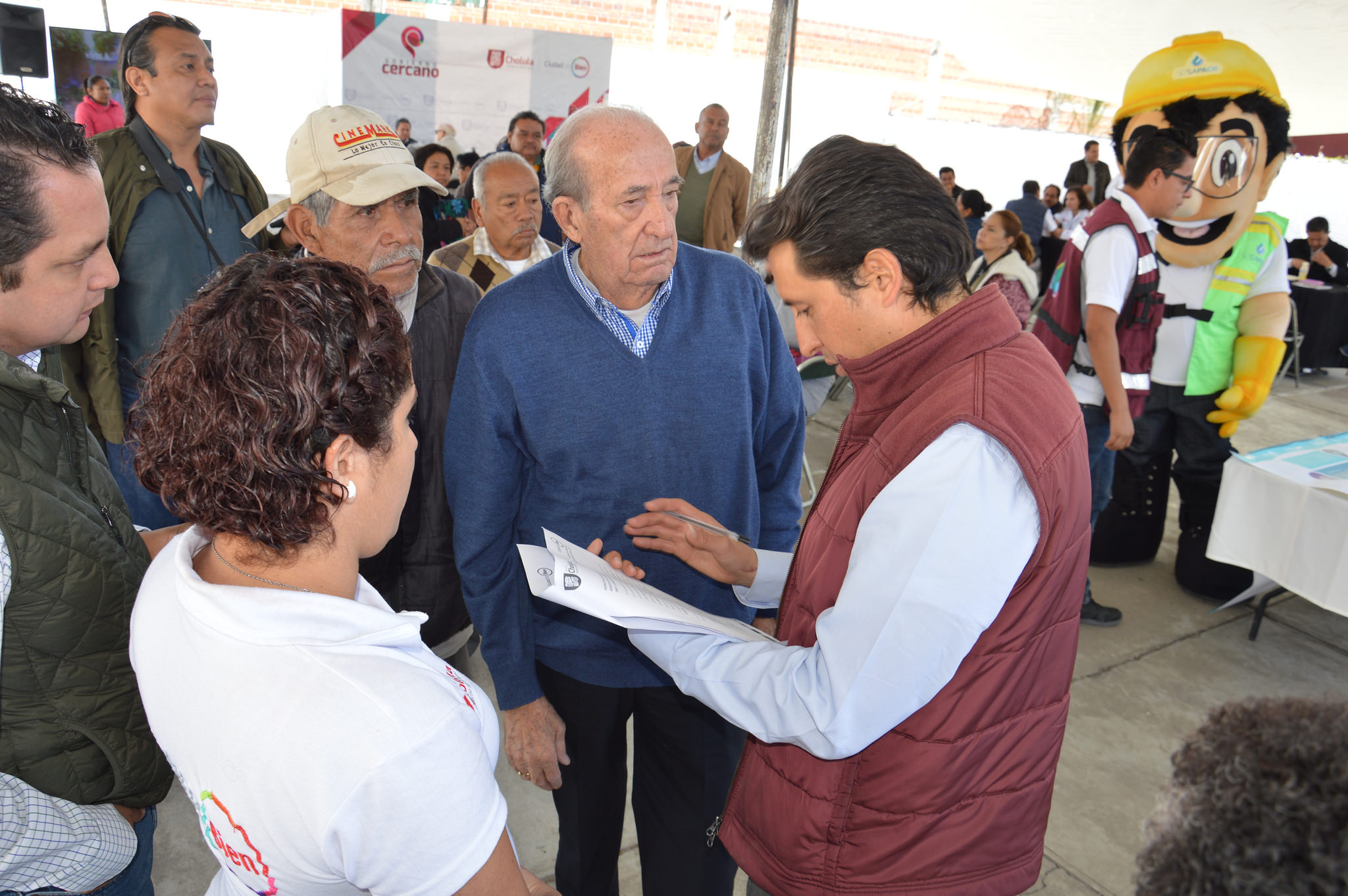 Inicia Gobierno Cercano visita a Barrios de San Pedro Cholula